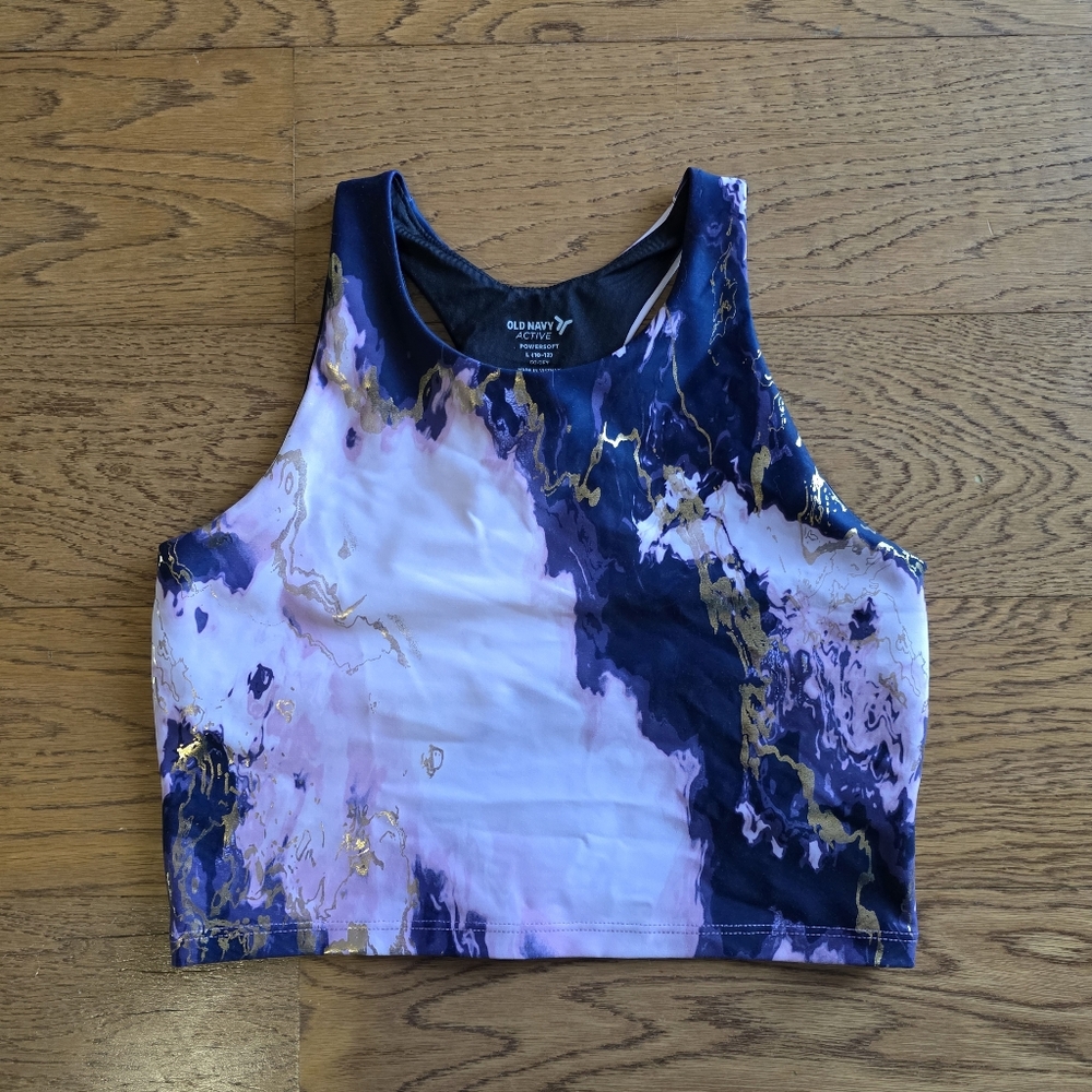 Old Navy Active Sports Bra Kids Large 10-12